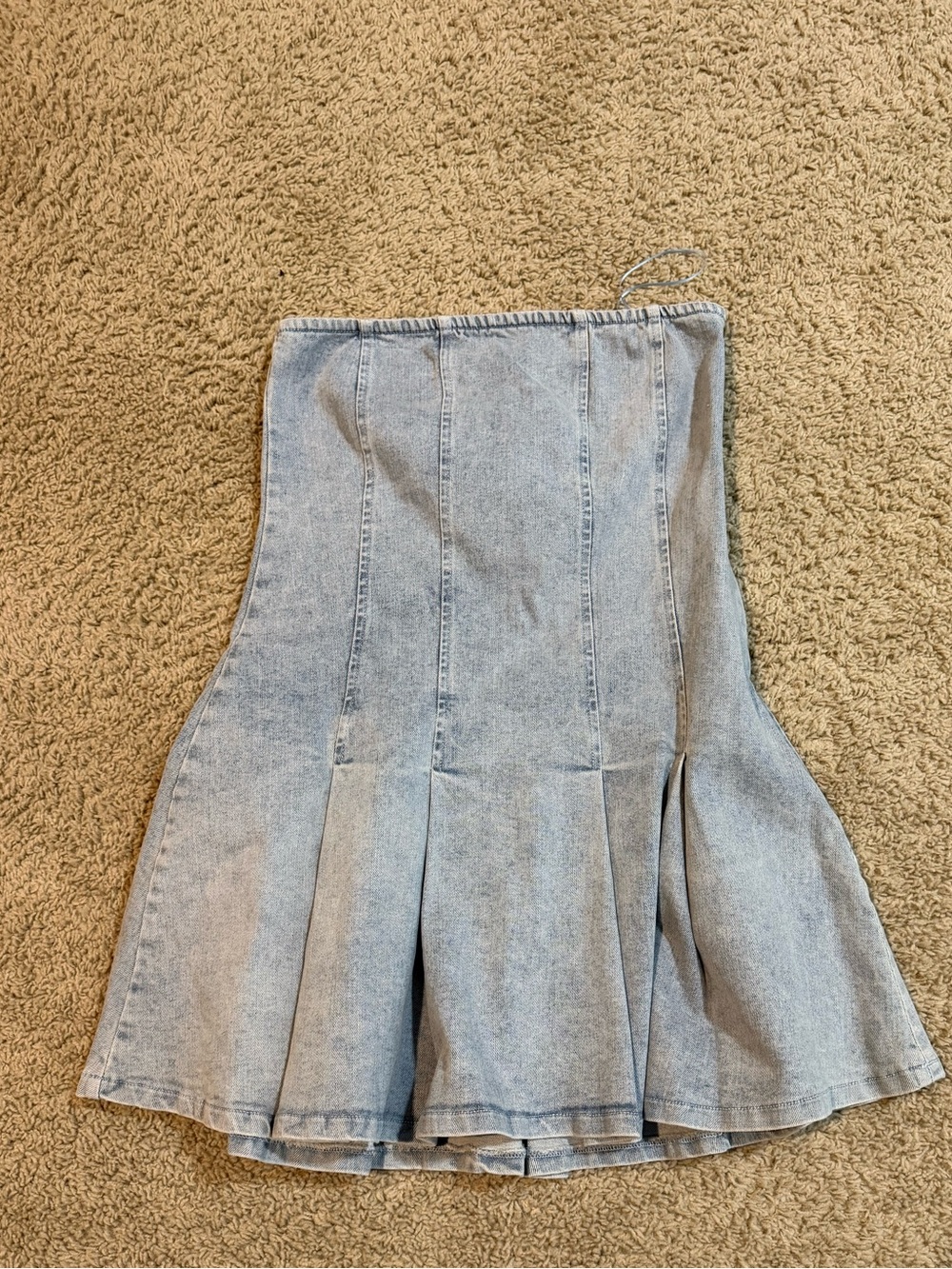 American threads denim dress